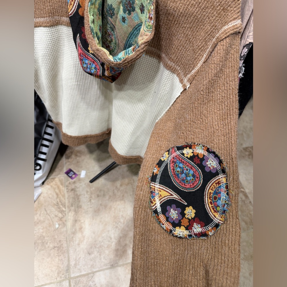 Pol Multicolor Patchwork Hoodie - image 3